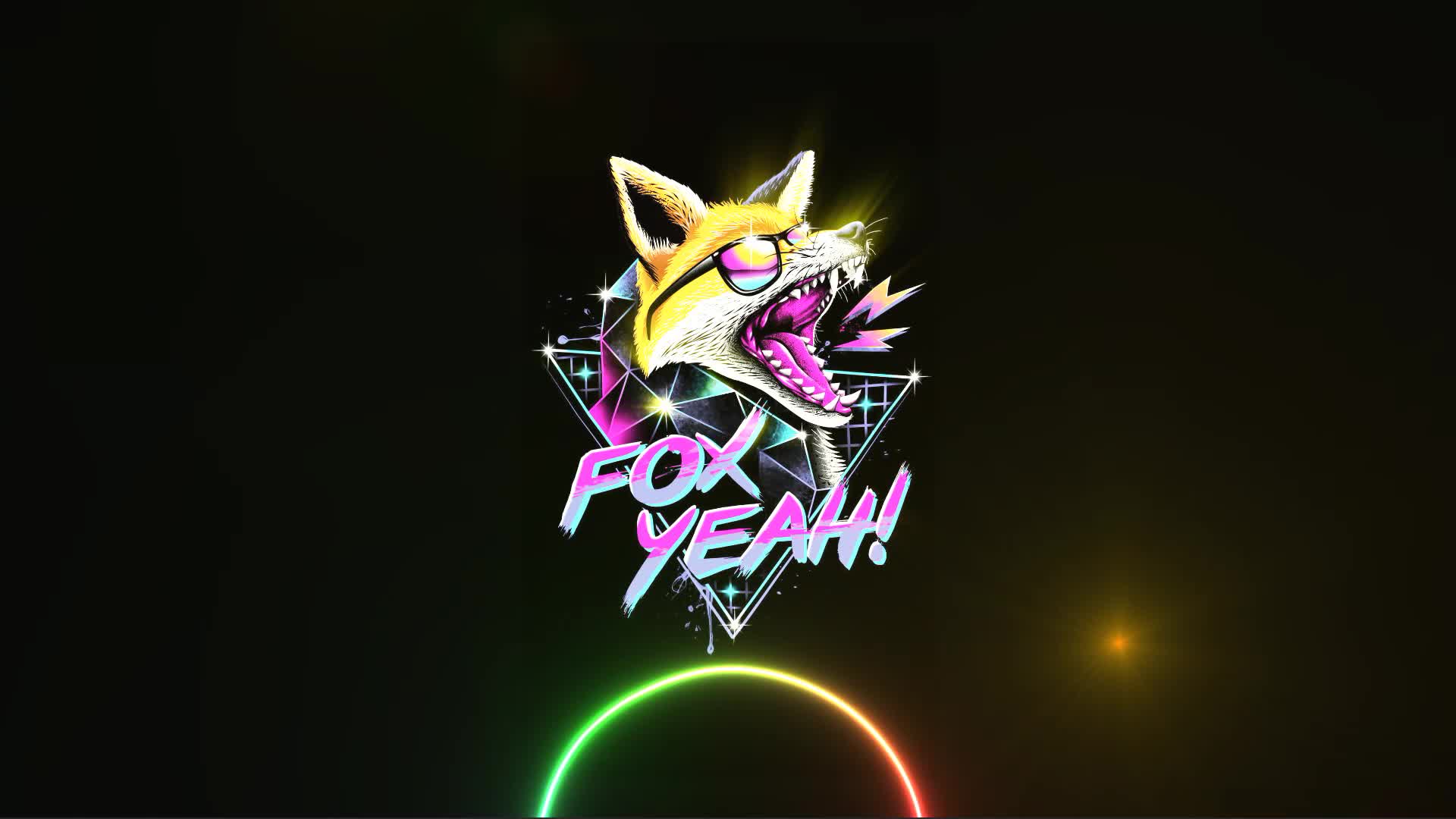 Retro Fox Live Wallpaper