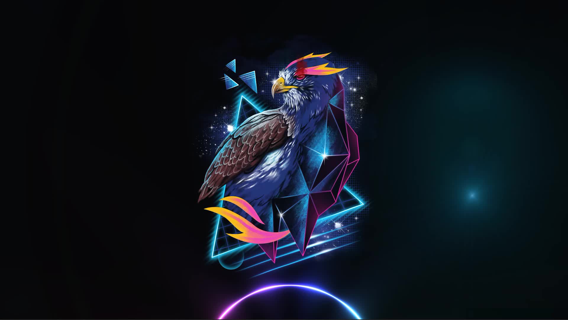 Retro Hawk Live Wallpaper