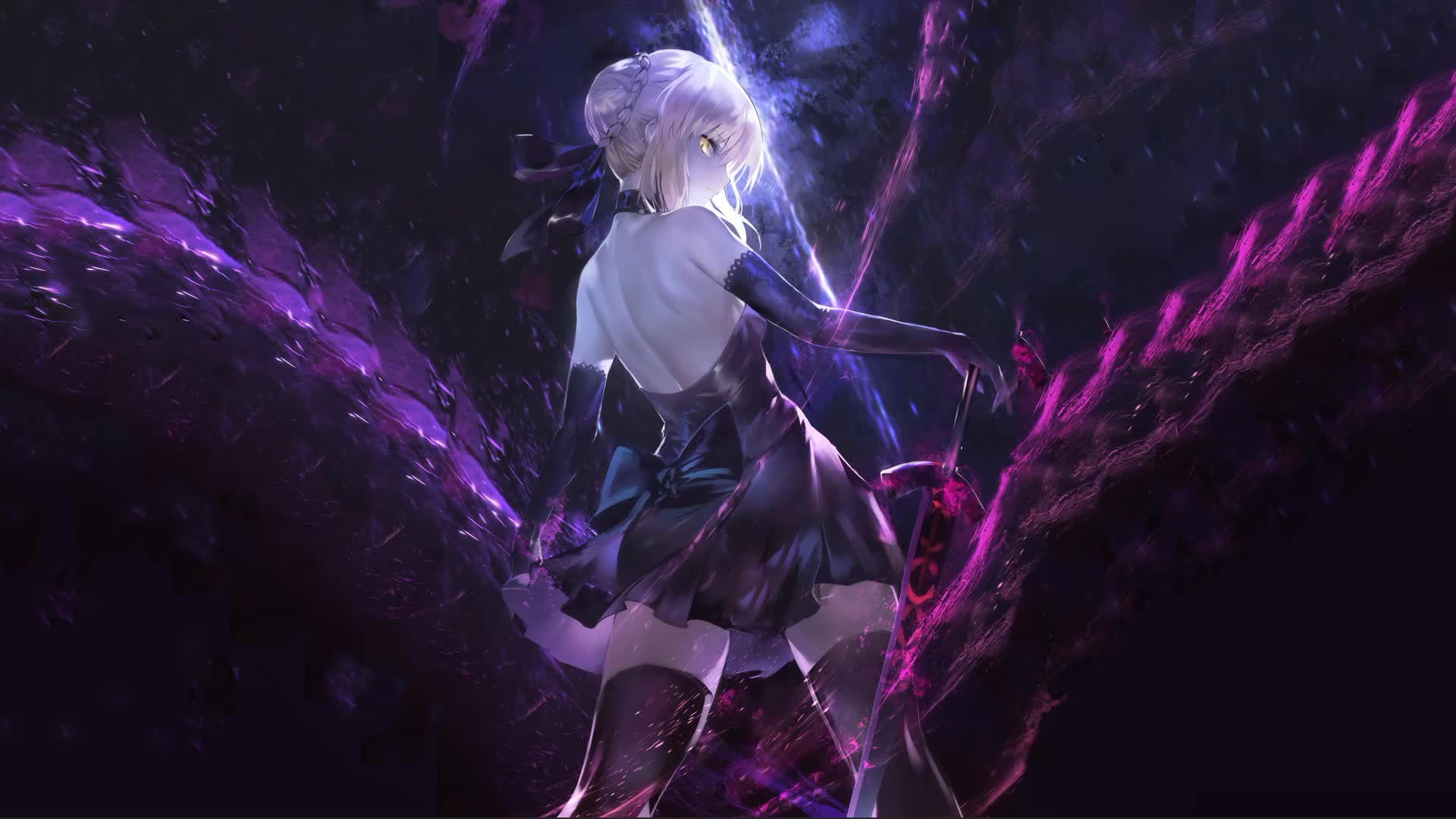 Saber Alter Fate Stay Night Live Desktop