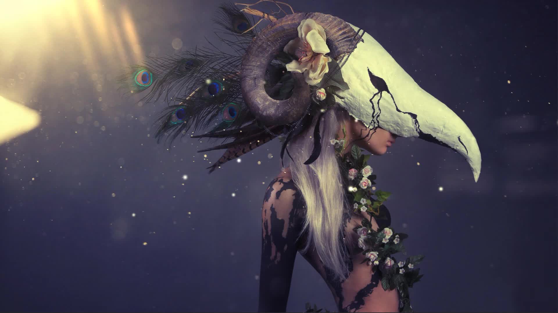 Nature Mask Live Wallpaper