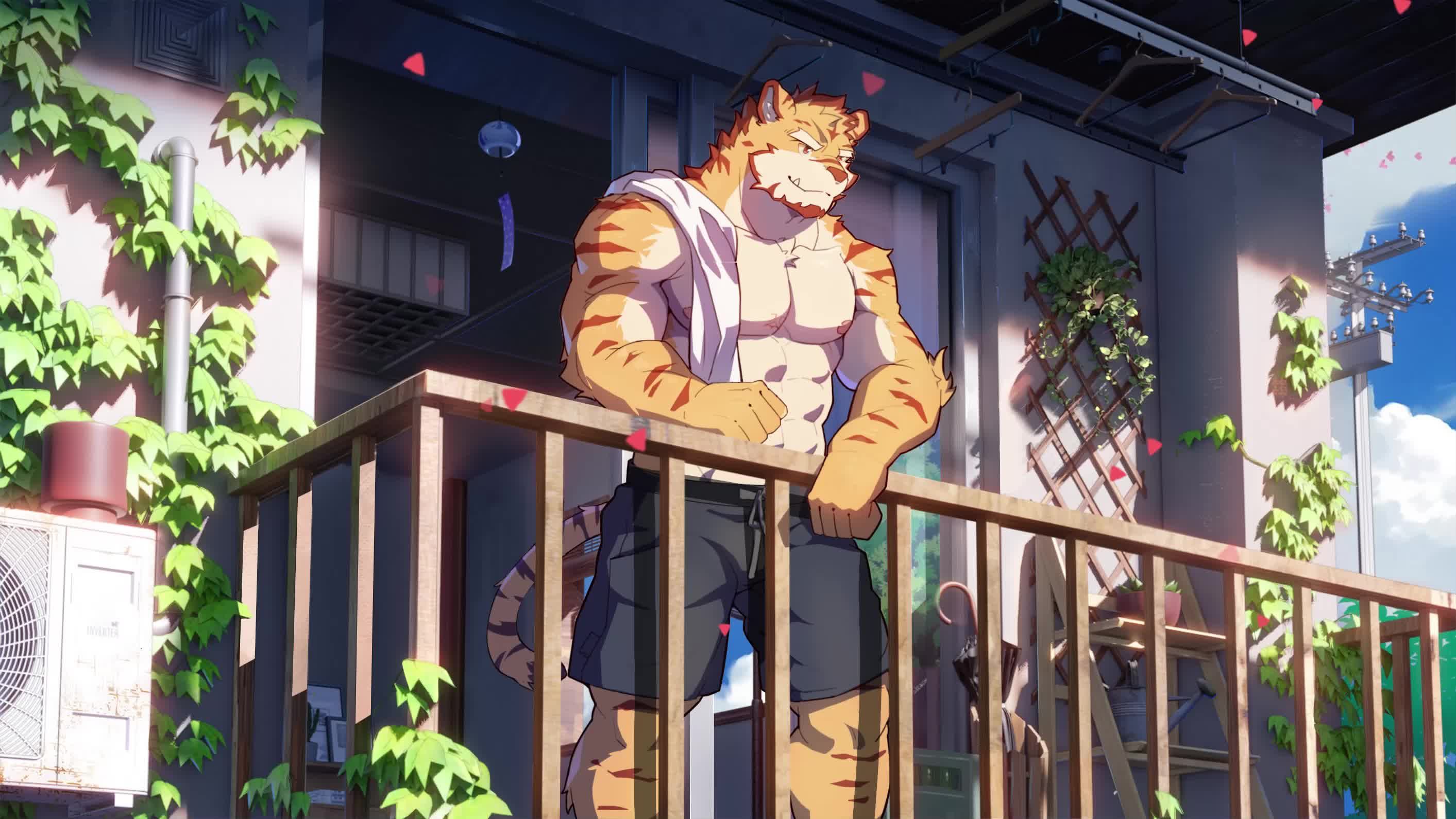Tiger Furry Live Wallpaper