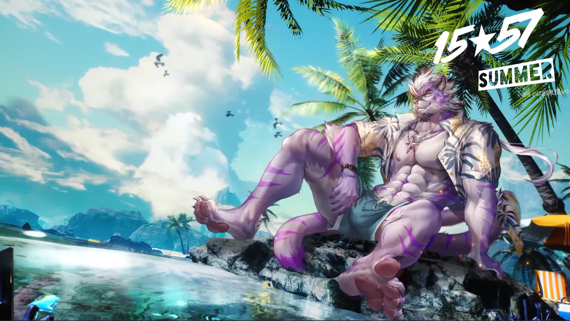 Summer Furry Live Wallpaper