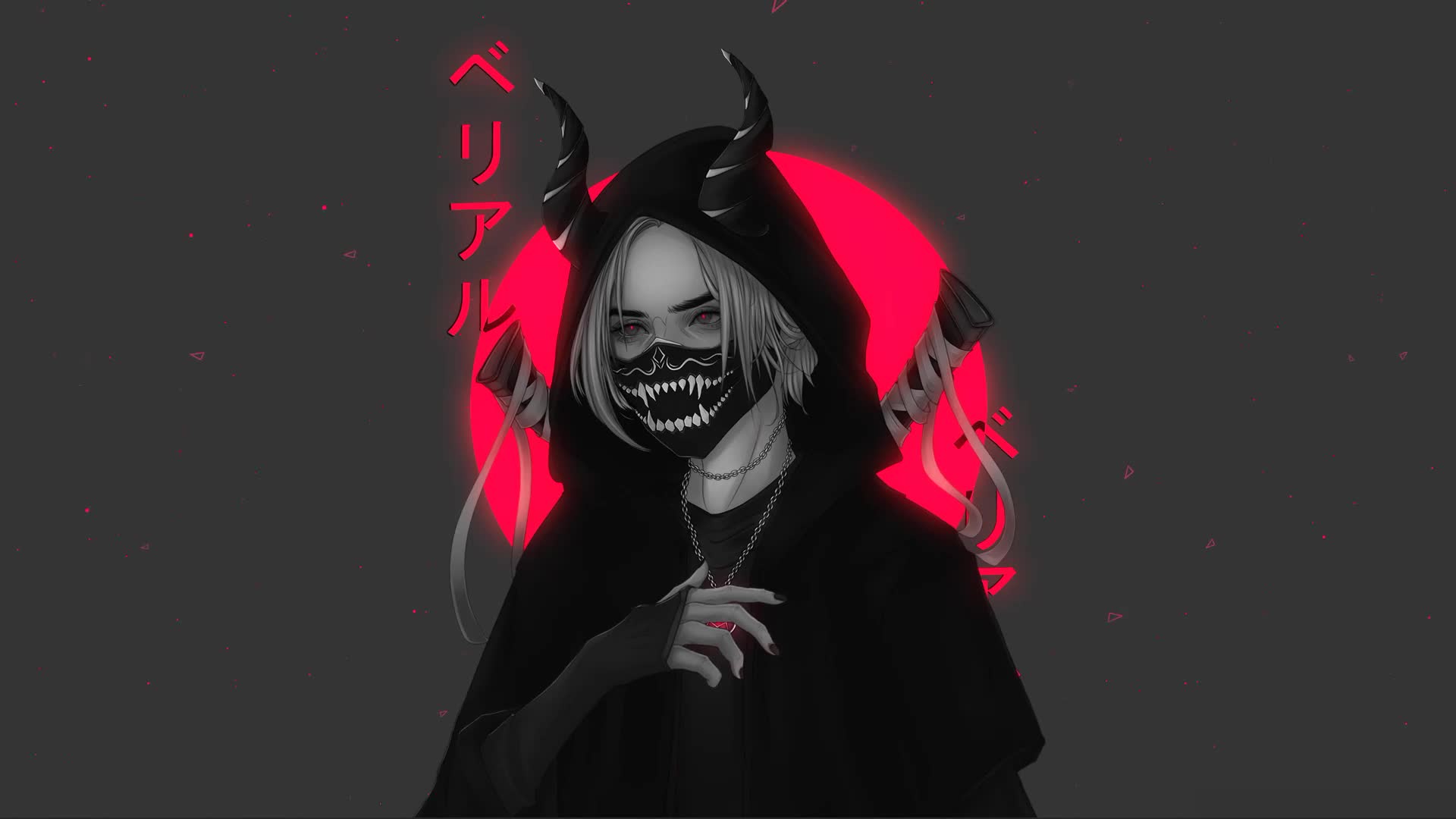 Dark Samurai Girl Live Wallpaper Anime