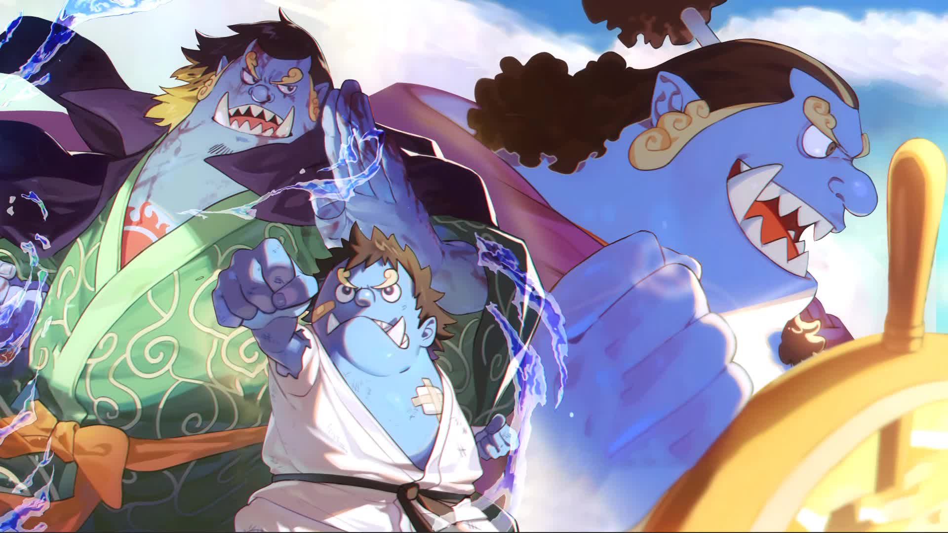 One Piece Jinbe Live Wallpaper Anime