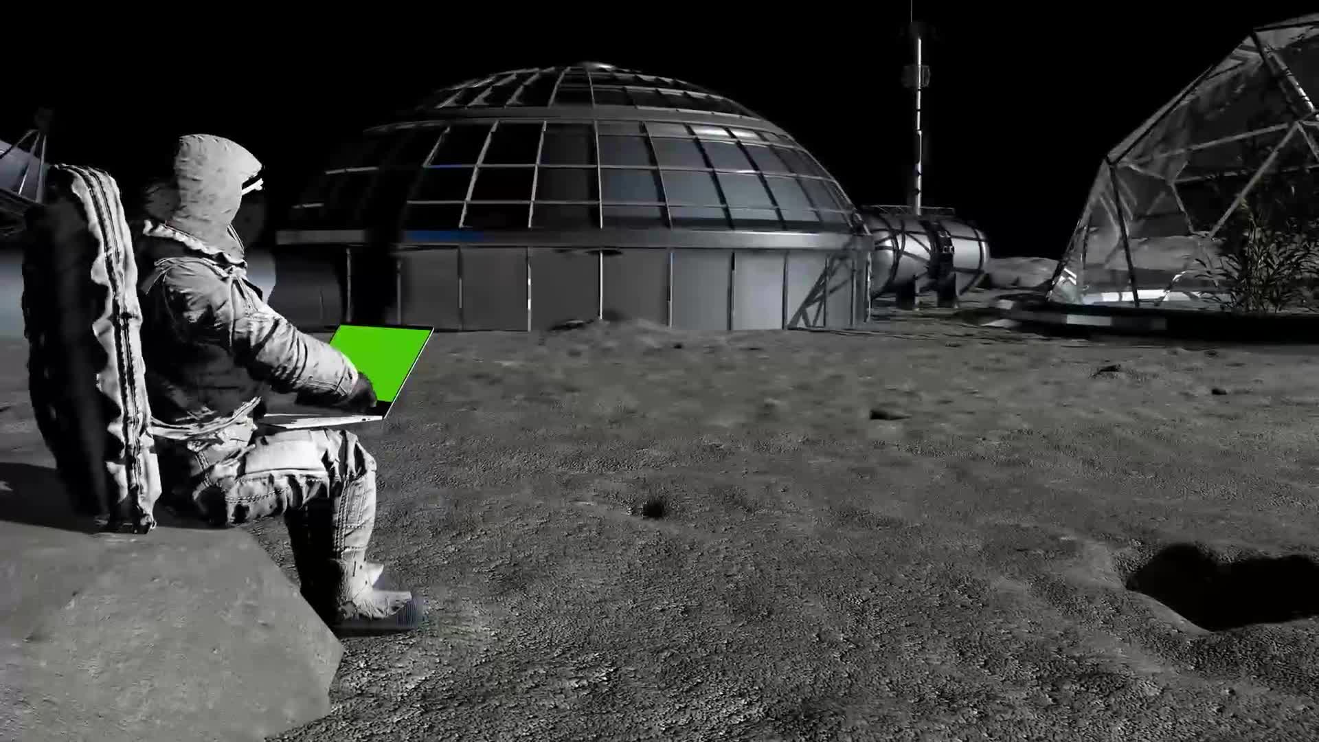 Astronaut 003 Lively Wallpaper