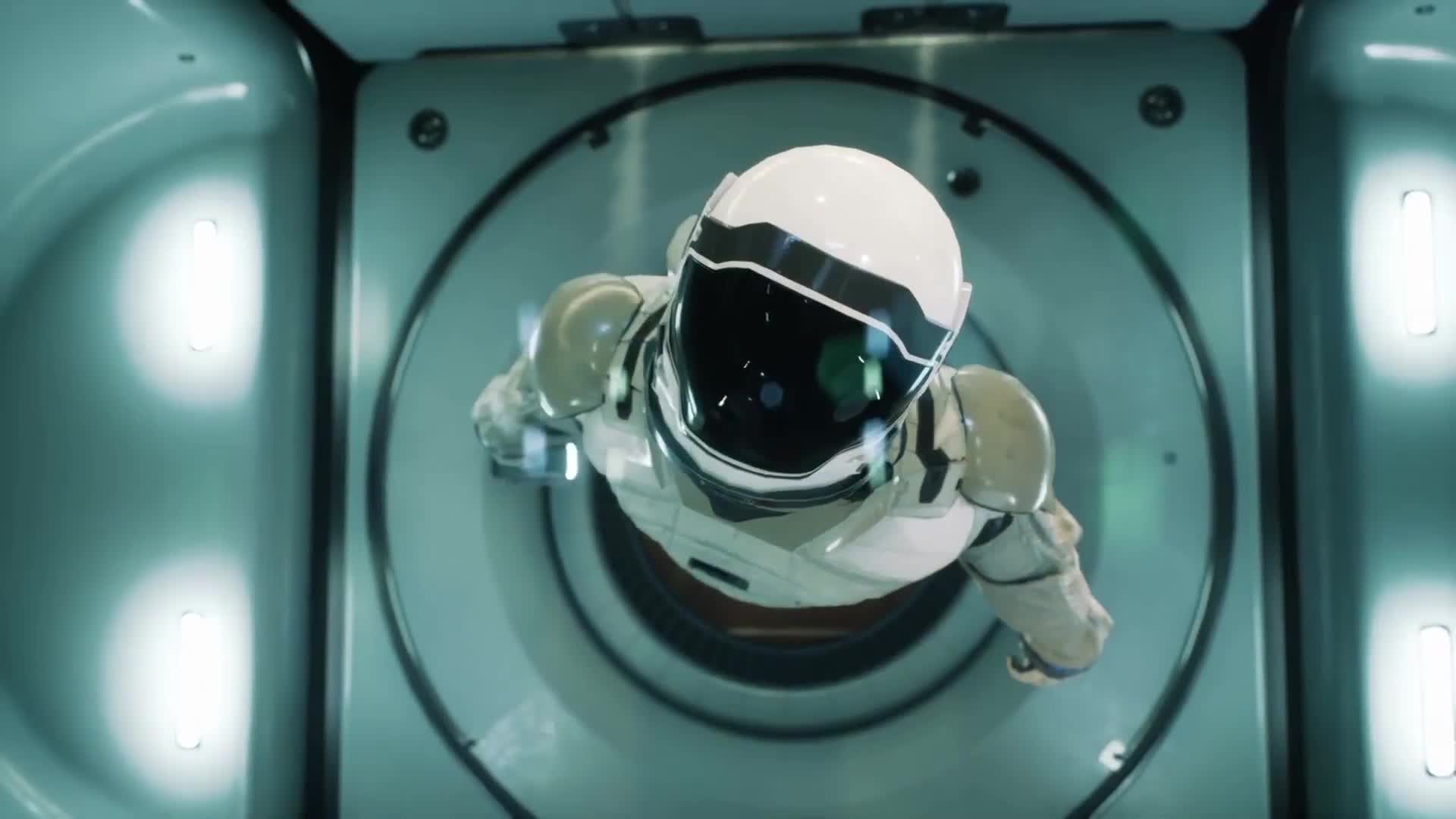 Astronaut 033 Lively Wallpaper