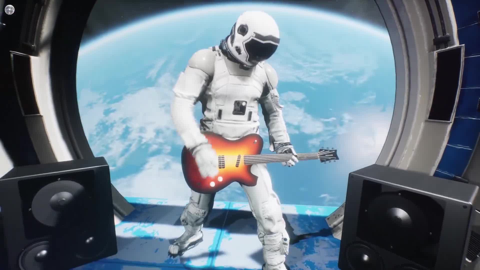 Astronaut 035 Lively Wallpaper