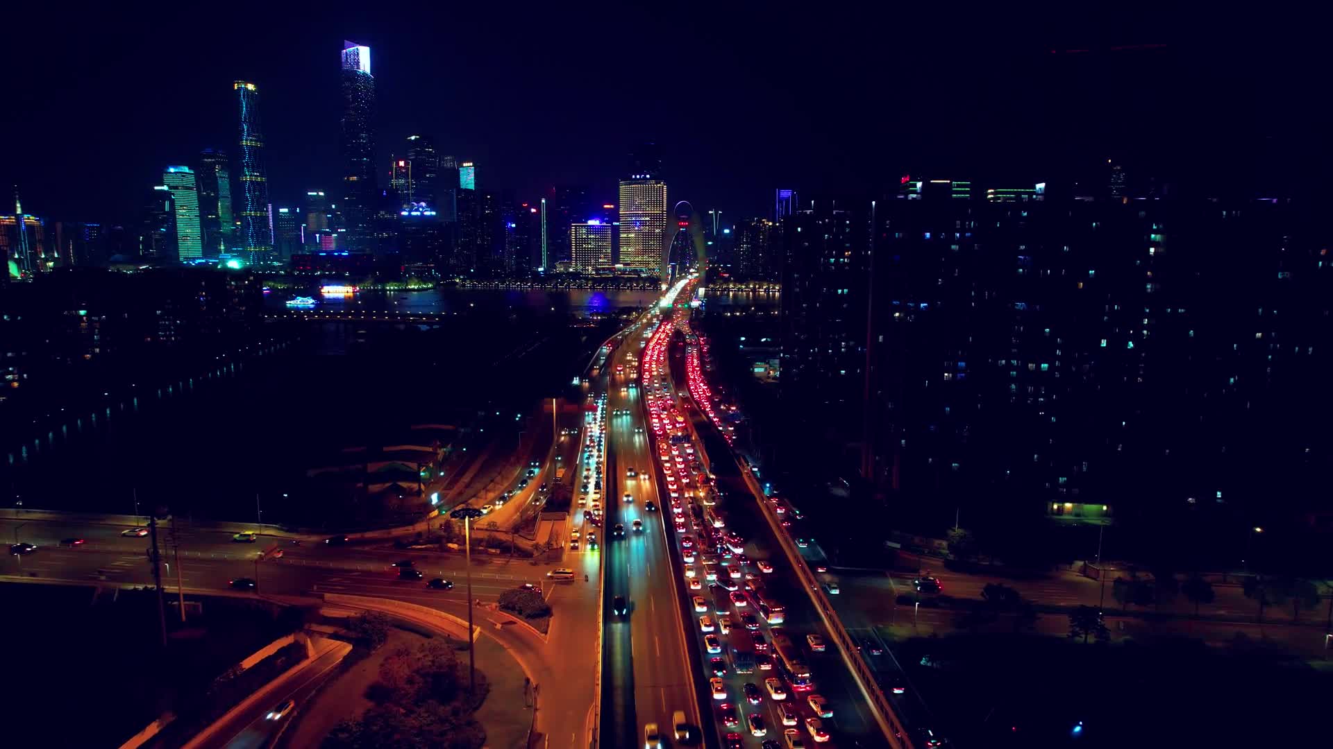 City Night015 Lively Wallpaper