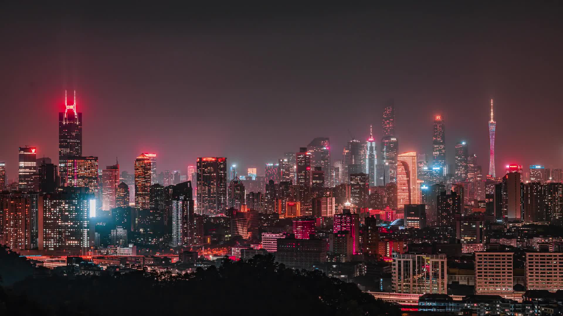 City Night016 Lively Wallpaper