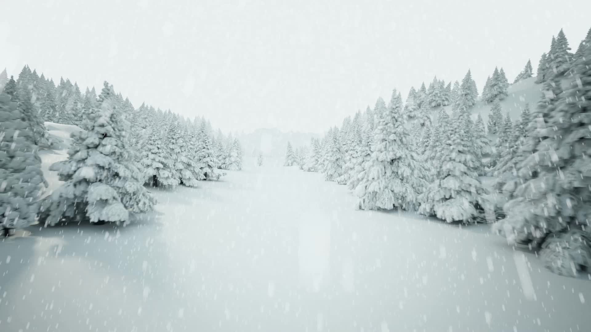 Snow 019 Lively Wallpaper