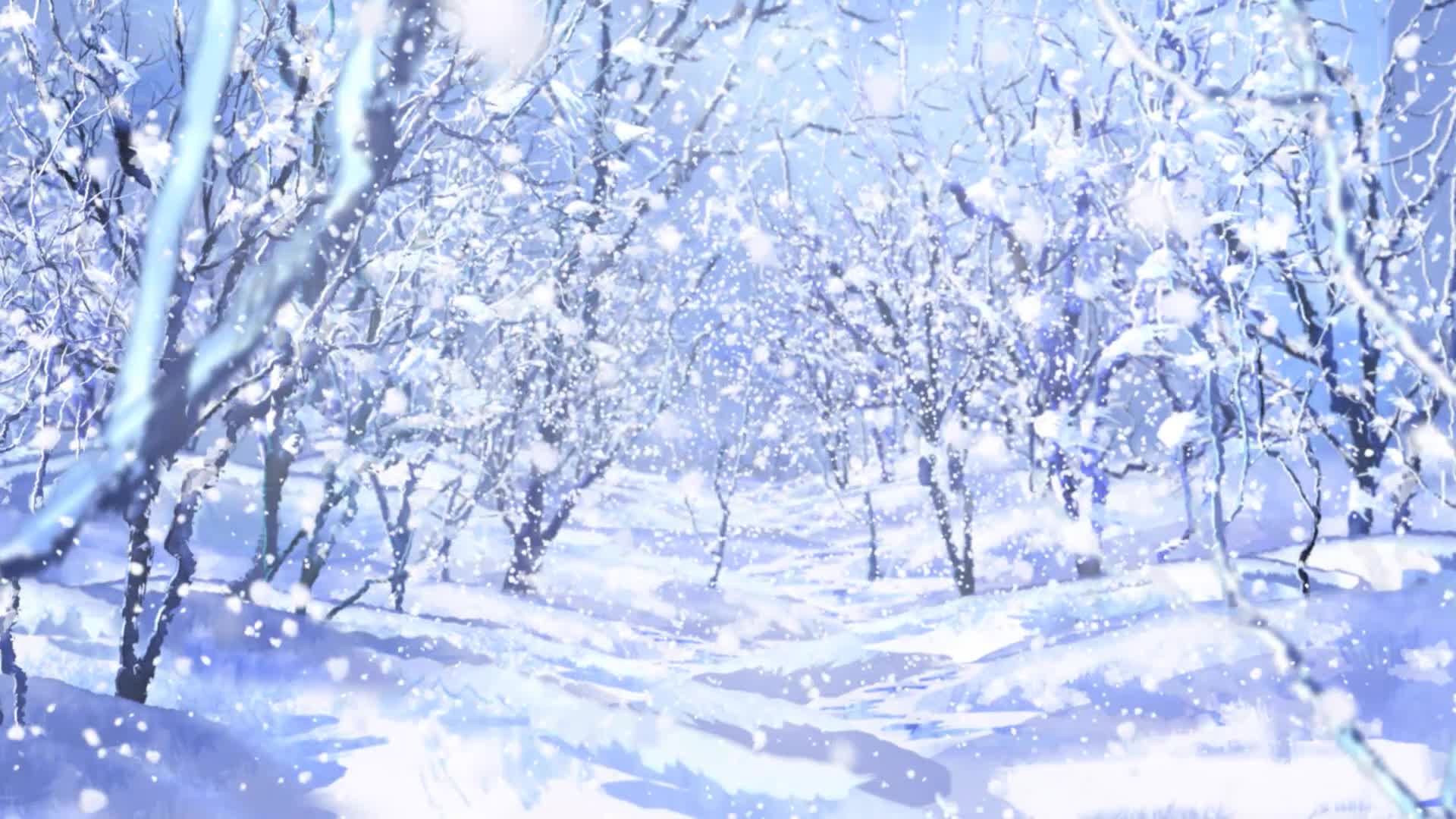 Snow 027 Lively Wallpaper