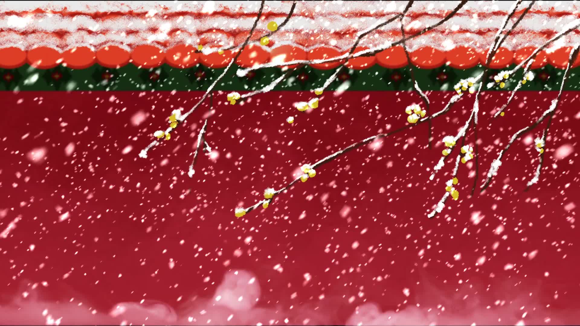 Snow 036 Lively Wallpaper
