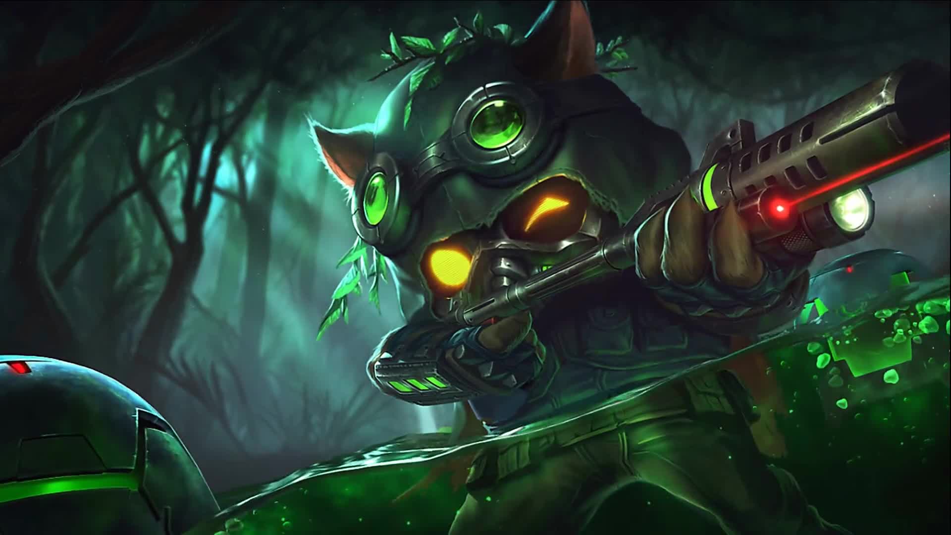 Teemo Lively Wallpaper