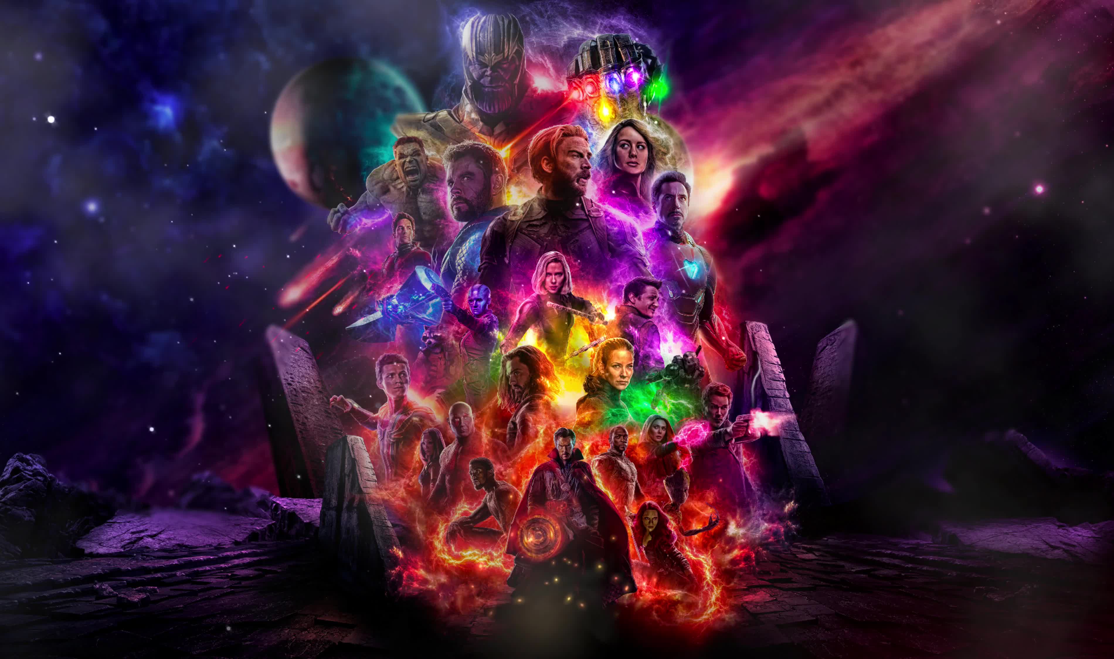 The Avengers Lively Wallpaper