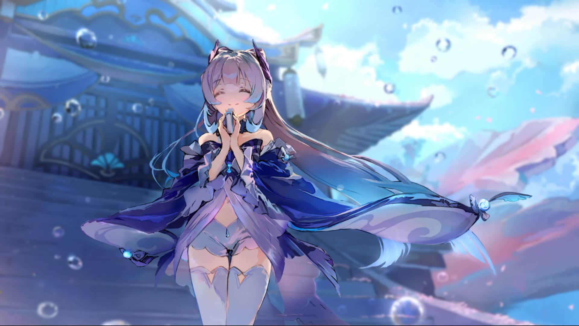 Sangonomiya Kokomi Live Wallpaper