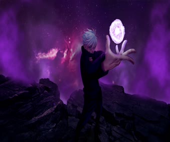 Hollow Purple Jujutsu Kaisen Live Wallpaper PC