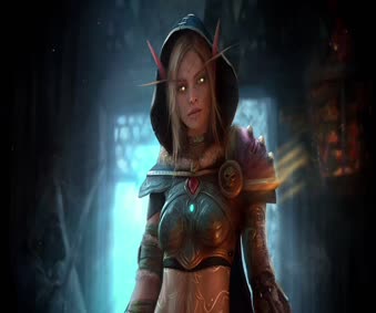 Blood Elf Live Wallpaper PC