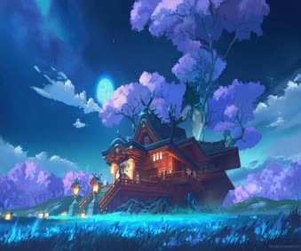 Inazuma Shrine Genshin Impact Live Wallpaper PC