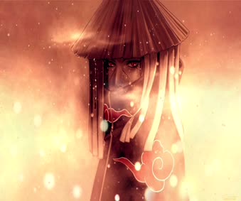 fonds ecran danimations naruto itachi uchiwa
