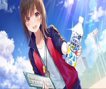 Calpis in Midsummer Live Wallpaper Anime