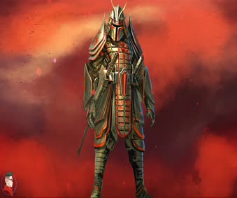 Boba Fett Samurai Live Wallpaper
