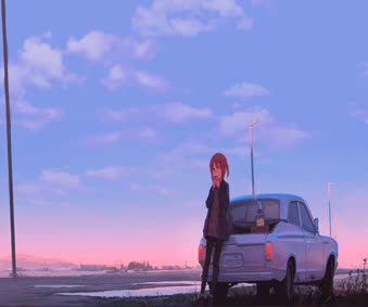 Travel Coffee Break Animated Wallpaper