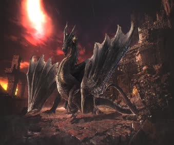 Monster Hunter Fatalis Animated Wallpaper