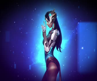 Symmetra Overwatch Video Wallpaper