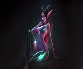 Succubus Queen Moving Wallpaper