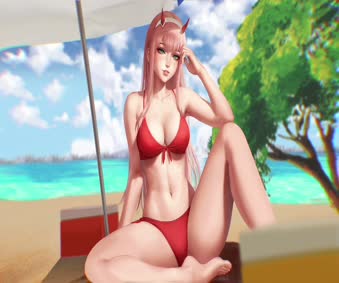 A 02 on the Beach Moving Wallpaper