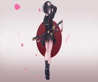 Loli Samurai Wallpaper Live Anime