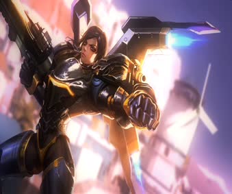 Pharah Overwatch Moving Wallpaper