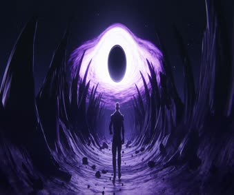 Ultrawide singularity walk Loop Live Wallpaper