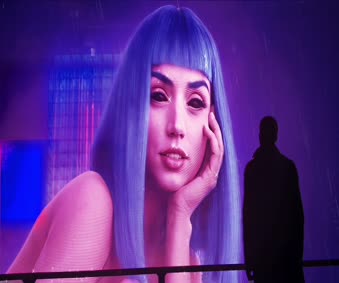 Blade Runner Girl Video Wallpaper