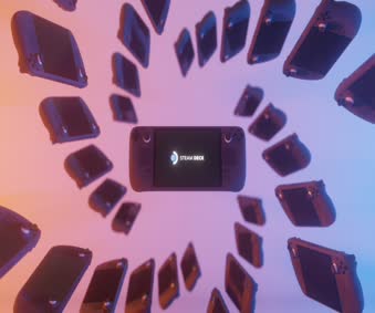 SteamDeck Spiral Video Wallpaper