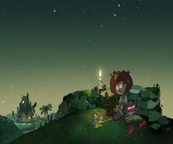 Amphibia Book Reading Live Wallpaper