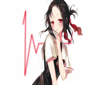 Kaguya-sama Love Is War - Kaguya Shinomiya Cybust Video Wallpaper
