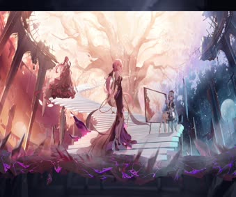 Anime Honkai Fanwork Video Wallpaper