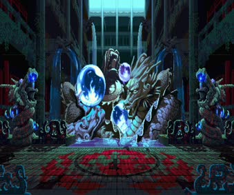 Pixel Fighting Arena Live Wallpaper