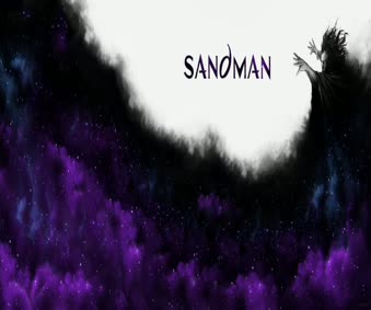 Wide Screen Sandman Moving Wallpaper