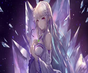 ReZero Emilia Video Wallpaper