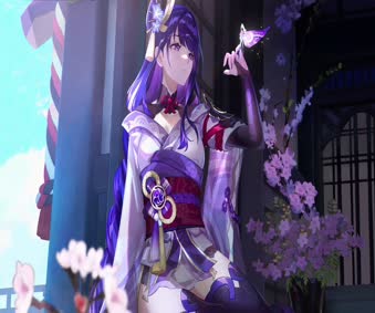 Thoughtful Anime Girl Live Wallpaper 4K