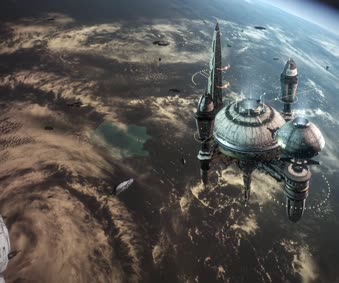 EVE Online Amarr Space Live Wallpaper HD