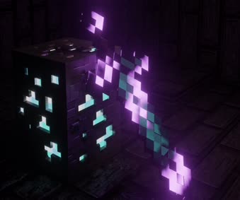 Minecraft Enchanted Sword Live Wallpaper