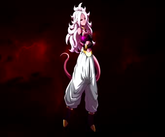 dragon ball heroes anime majin android 21 live wallpaper