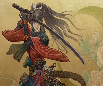 Live Wallpaper Samurai Final Fantasy XIV