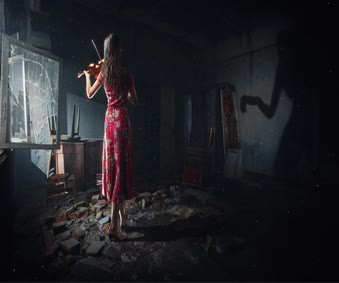Chernobylite Dark Violin Live Wallpaper