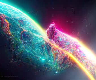 Synth in Space Live Wallpaper