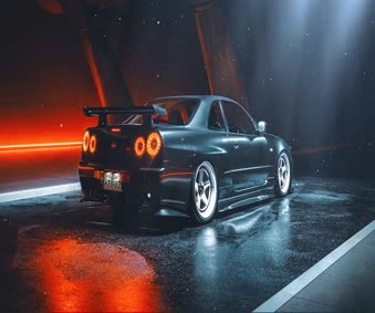 Nissan Skyline Kyza EDTN Live Wallpaper