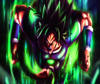 Live Dragon Ball Broly Animated Wallpaper